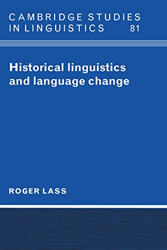 9780521453080: Historical Linguistics and Language Change