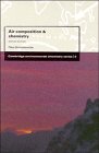 Stock image for Air Composition and Chemistry (Cambridge Environmental Chemistry Series, Series Number 6) for sale by Stephen White Books