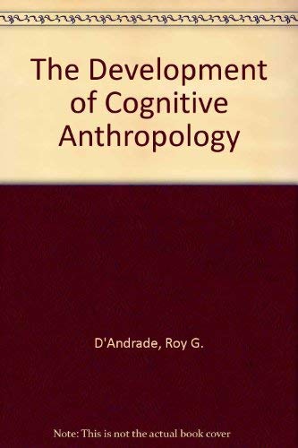 Stock image for Development of Cognitive Anthropology for sale by GreatBookPrices
