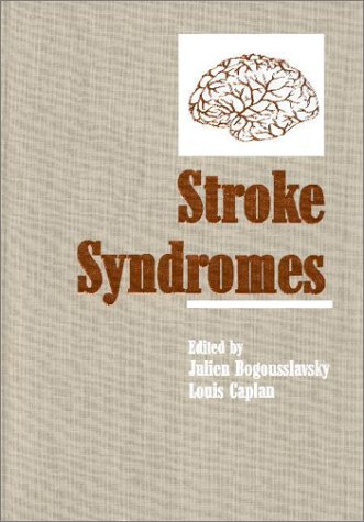 Imagen de archivo de Stroke Syndromes a la venta por Better World Books
