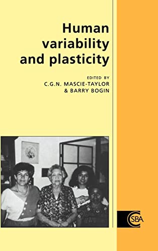 Imagen de archivo de Human Variability and Plasticity a la venta por Better World Books