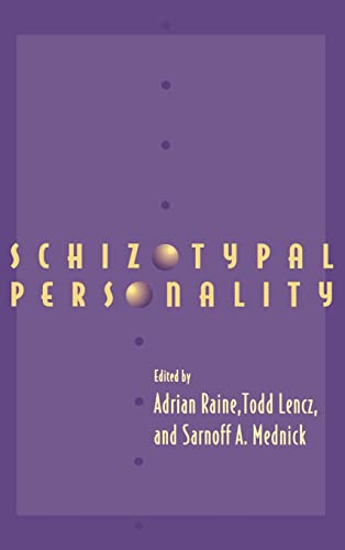 Imagen de archivo de Schizotypal Personality a la venta por Better World Books