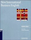 9780521455763: New International Business English Teacher's book