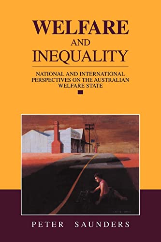 Imagen de archivo de Welfare and Inequality: National and International Perspectives on the Australian Welfare State a la venta por Chiron Media