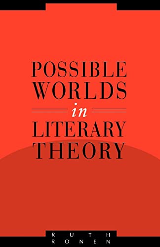 Beispielbild fr Possible Worlds in Literary Theory (Literature, Culture, Theory, Series Number 7) zum Verkauf von HPB-Red