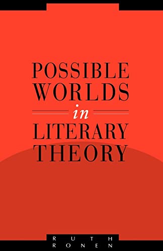 Stock image for Possible Worlds in Literary Theory (Literature, Culture, Theory, Series Number 7) for sale by ZBK Books