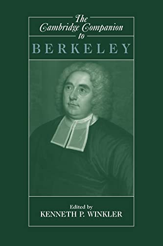 Imagen de archivo de The Cambridge Companion to Berkeley (Cambridge Companions to Philosophy) a la venta por Byrd Books