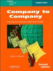 9780521457095: Company to Company Student's book