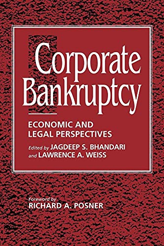 Stock image for Corporate Bankruptcy: Economic and Legal Perspectives for sale by Revaluation Books