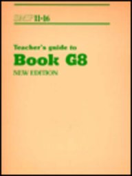 Stock image for SMP 11-16 Teacher's Guide to Book G8 for sale by Ammareal