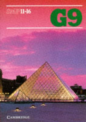Beispielbild fr SMP 11-16 Book G9: Bk.G9 (School Mathematics Project 11-16) zum Verkauf von AwesomeBooks