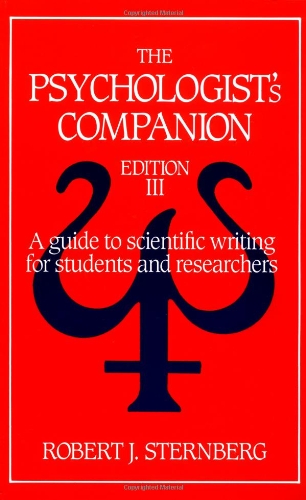 9780521457569: The Psychologist's Companion: A Guide to Scientific Writing for Students and Researchers