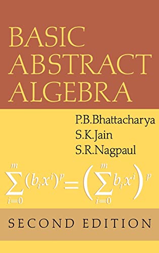Imagen de archivo de Basic Abstract Algebra a la venta por Revaluation Books