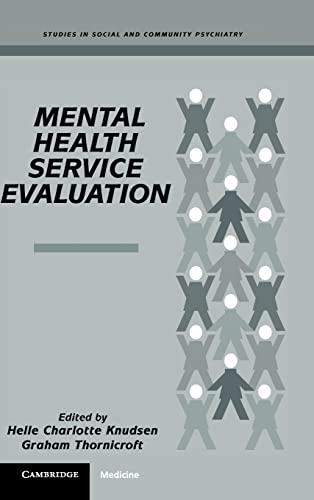 Beispielbild fr Mental Health Service Evaluation (Studies in Social and Community Psychiatry) zum Verkauf von Powell's Bookstores Chicago, ABAA