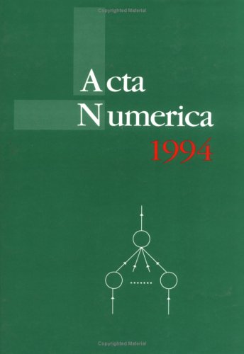 Imagen de archivo de Acta Numerica 1994: Volume 3 a la venta por AwesomeBooks