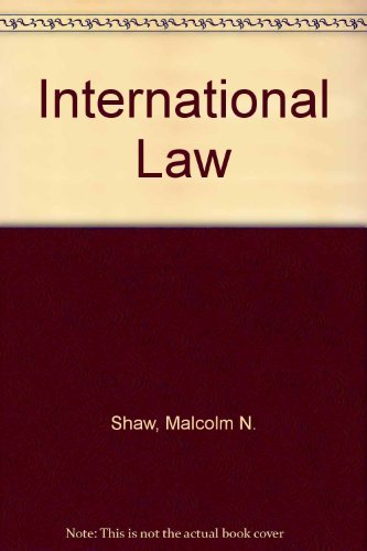 Stock image for International Law for sale by HPB-Red