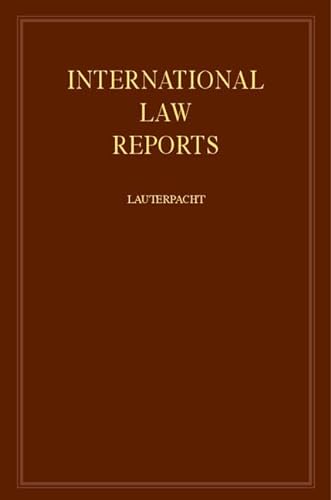 Stock image for International Law Reports Volume 19 for sale by PBShop.store US