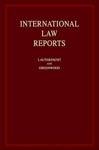 Imagen de archivo de International Law Reports: Volume 73 a la venta por Hay-on-Wye Booksellers