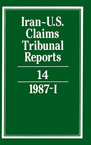 Stock image for Iran-U.S. Claims Tribunal Reports: Volume 14 for sale by Bahamut Media