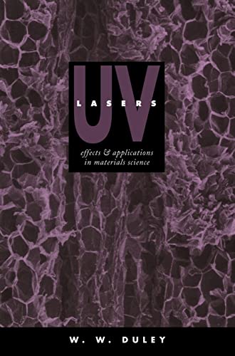 9780521464987: UV Lasers: Effects and Applications in Materials Science