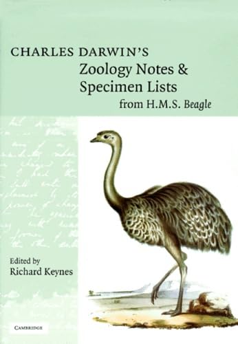 Beispielbild fr Charles Darwin's Zoology Notes and Specimen Lists from H. M. S. Beagle zum Verkauf von The Dawn Treader Book Shop