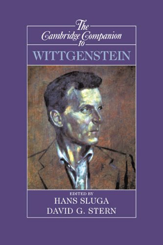 9780521465915: The Cambridge Companion to Wittgenstein (Cambridge Companions to Philosophy)