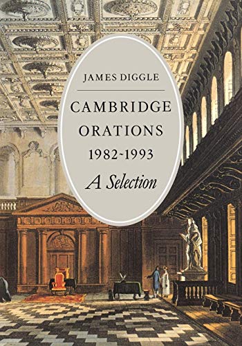 Imagen de archivo de Cambridge Orations 1982-1993: A Selection a la venta por WorldofBooks