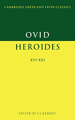 9780521466233: Ovid, Heroides 16-21 (Cambridge Greek and Latin Classics)