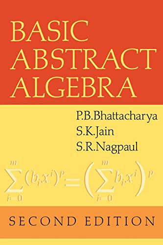9780521466295: Basic Abstract Algebra