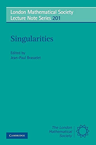 Imagen de archivo de Singularities (London Mathematical Society Lecture Note Series) a la venta por Chiron Media