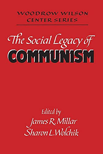 Stock image for The Social Legacy of Communism for sale by Chiron Media