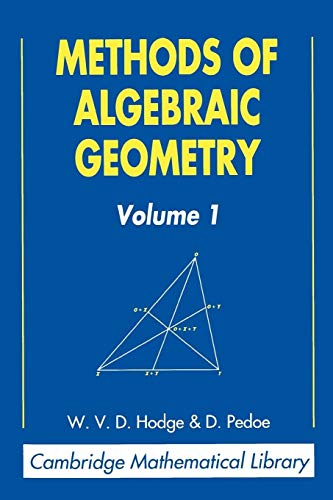 Stock image for Methods of Algebraic Geometry for sale by Books Puddle