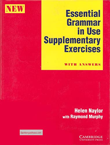 Imagen de archivo de Essential Grammar in Use Supplementary Exercises With key a la venta por HPB-Red