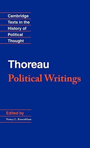 9780521470902: Thoreau: Political Writings Hardback (Cambridge Texts in the History of Political Thought)