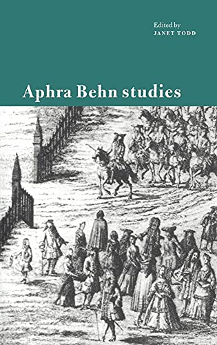9780521471695: Aphra Behn Studies Hardback