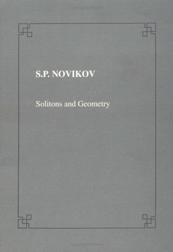Imagen de archivo de Solitons and Geometry a la venta por Better World Books Ltd