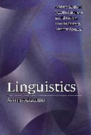 9780521472616: Linguistics: An Introduction