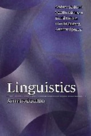 Stock image for Linguistics: An Introduction for sale by Books From California
