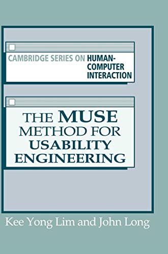 The Muse Method for Usability Engineering