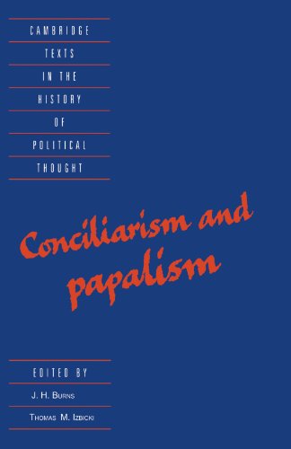 9780521476744: Conciliarism and Papalism