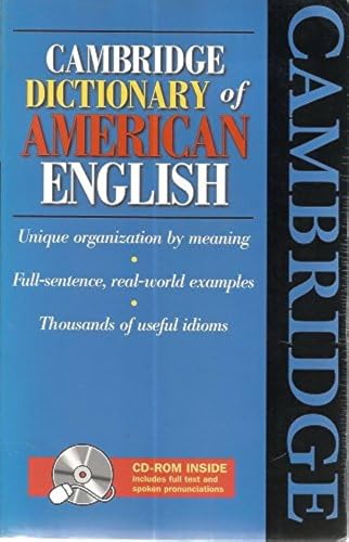 Stock image for Cambridge Dictionary of American English for sale by Better World Books: West