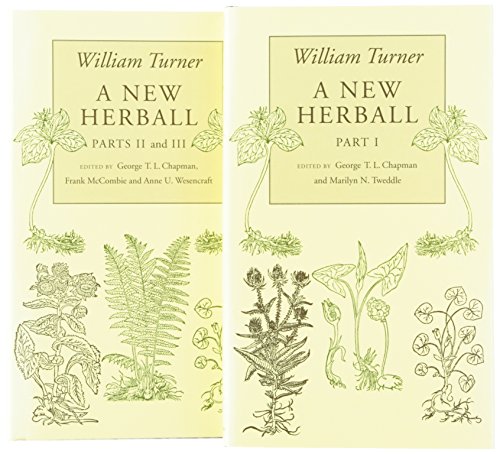 William Turner: A New Herball 2 Volume Boxed Hardback Set (9780521477680) by Turner, William