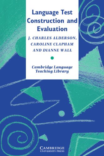 9780521478298: Language Test Construction and Evaluation (Cambridge Language Teaching Library)