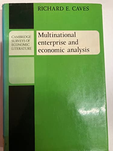 Imagen de archivo de Multinational Enterprise and Economic Analysis (Cambridge Surveys of Economic Literature) a la venta por WorldofBooks