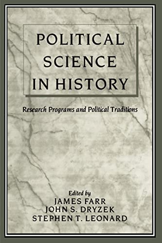 Stock image for Political Science in History: Research Programs and Political Traditions for sale by HPB-Red