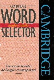 9780521480260: Cambridge Word Selector Angls-Catal