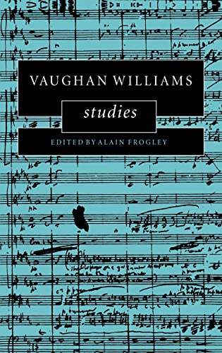 9780521480314: Vaughan Williams Studies Hardback (Cambridge Composer Studies)