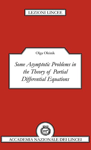 9780521480833: Some Asymptotic Problems in the Theory of Partial Differential Equations (Lezioni Lincee)