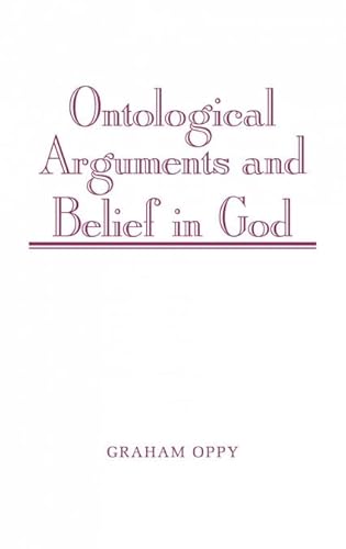 9780521481205: Ontological Arguments and Belief in God