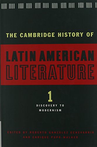 The Cambridge History of Latin American Literature 3 Volume Hardback Set